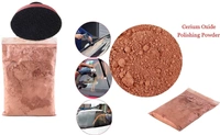 DIY Crafts Pack Of 100grm Kit, Multi Colour, 9 Pcs Window Mirror Glasses Ceramic Tiles Accessories Cleaning Polishe Repair Kit Easy Use Wheel Cerium Oxide Pow(Pack Of 100grm Kit, Multi Colour) - Pack Of 100grm Kit, Multi Colour