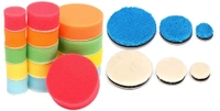 DIY Crafts Pack Of 87 Pcs, Multi Color Hook & Loop, Sponges Foam Drill Polishing Pad Kit 1.2/2/3"inch Buffing Pads, Sponge M14 Drill Adapter Power Polis(Pack Of 87 Pcs, Multi Color Hook & Loop) - Pack Of 87 Pcs, Multi Color Hook & Loop
