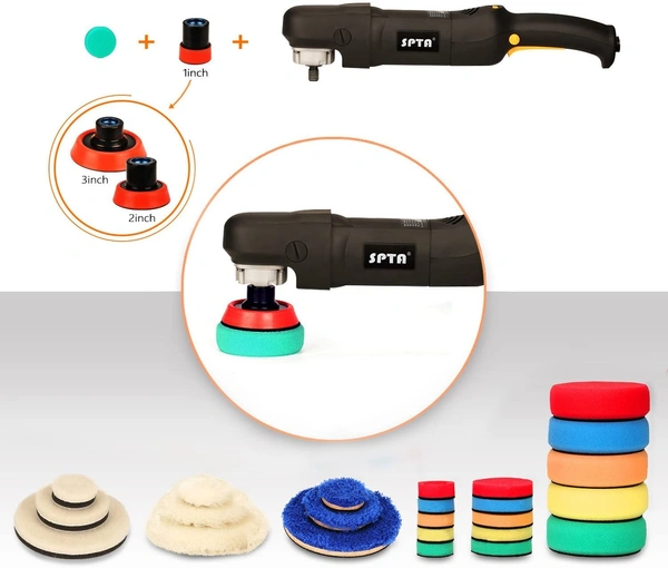 DIY Crafts Pack Of 29 Pcs, Multi Hook & Loop, Sponges Scruber Foam Drill Polishing Pad Kit 1.2/2/3"inch Buffing Pads, Sponge M14 Drill Adapter Power Polisher Po(Pack Of 29 Pcs, Multi Hook & Loop) - Pack Of 29 Pcs, Multi Hook & Loop