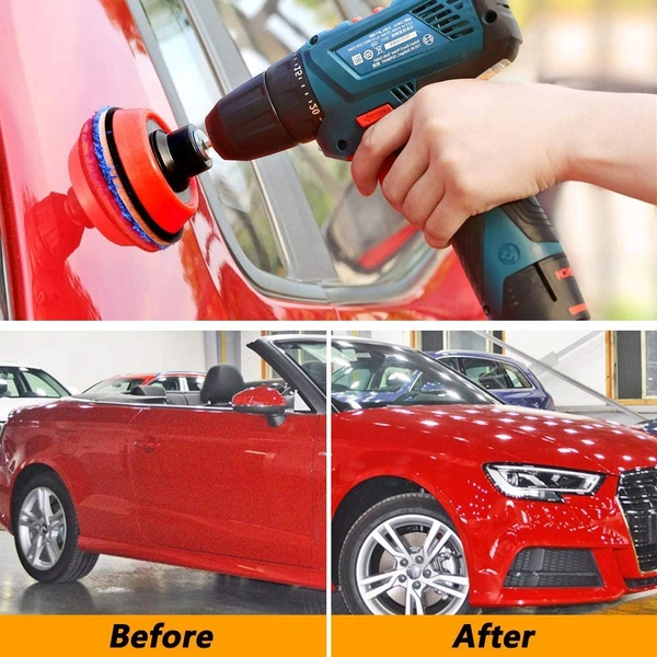 DIY Crafts Pack Of 29 Pcs, Multi Hook & Loop, Sponges Scruber Foam Drill Polishing Pad Kit 1.2/2/3"inch Buffing Pads, Sponge M14 Drill Adapter Power Polisher Po(Pack Of 29 Pcs, Multi Hook & Loop) - Pack Of 29 Pcs, Multi Hook & Loop