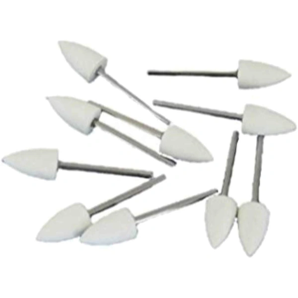 DIY Crafts Pack Of 2 Pcs, Compatible Rotary Tool, 12 Assorted Felt Wool Bob Burr Polishing Grinding with 1/8 inch (3mm) Shank fit DIY Tool (Pack Of 2 Pcs, Compatible Rotary Tool) - Pack Of 2 Pcs, Compatible Rotary Tool