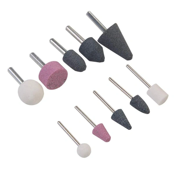 DIY Crafts Pack Of 2 Pcs, Rotary Grinding Bits, Stone Rotary Grinding Bits with 1/4 Inch and 1/8 Inch Shank. El (Pack Of 2 Pcs, Rotary Grinding Bits) - Pack Of 2 Pcs, Rotary Grinding Bits