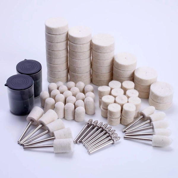 DIY Crafts Pack Of 2 Pcs, Rotary Tools Kit, Polishing Buffing Pads Wheel Wool Plasti(Pack Of 2 Pcs, Rotary Tools Kit) - Pack Of 2 Pcs, Rotary Tools Kit