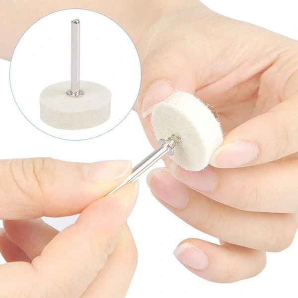 DIY Crafts Pack Of 2 Pcs, Rotary Tools Kit, Polishing Buffing Pads Wheel Wool Plasti(Pack Of 2 Pcs, Rotary Tools Kit) - Pack Of 2 Pcs, Rotary Tools Kit