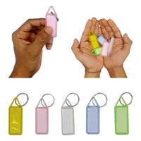 DIY Crafts Pack of 20 Pcs, DIY Crafts Multicolor Keyring & Keychain with Name Tag Labels (Pack Of 10 Pc (Pack of 20 Pcs, DIY Crafts) - *Pack of 10 Pcs, DIY Crafts