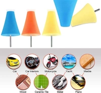 DIY Crafts Pack Of 27 Pcs, Random Color, Polishing Cone Sponge Buffing for Automotive Car Wheel Hub Care, Metal Polish Buffing Polishing Ball fo(Pack Of 27 Pcs, Random Color) - Pack Of 27 Pcs, Random Color