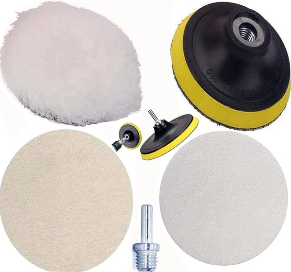 DIY Crafts Pack Of 2 Pcs 32x2, Multi Colour, 32Pcs 1"/2"/3"(30mm/50mm/80mm) T-shape Car Detail Polishing Pads & Buffing Pads For Ca(Pack Of 2 Pcs 32x2, Multi Colour) - Pack Of 2 Pcs 32x2, Multi Colour