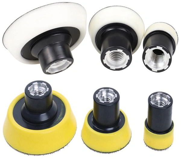 DIY Crafts Pack Of 3 Pcs, 3"inch Backer Pad, Backing Pads Sanding Pads 1-3" inch Self Adhesive Face Hook and Loop for Random Orbital Sanders (Pack Of 3 Pcs, 3"inch Backer Pad) - Pack Of 3 Pcs, 3"inch Backer Pad