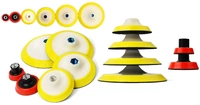 DIY Crafts Pack Of 3 Pcs, 6"inch, 2"/3"/4"/5"/6"/7" Backing Pad Car Polishing Hook & Loop Sanding Pad Backer Plate Car Wash Care Buffing Tool 5/8" M14 Thread Other(Pack Of 3 Pcs, 6"inch) - Pack Of 3 Pcs, 6"inch