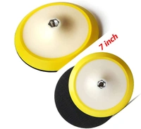 DIY Crafts Pack Of 3 Pcs, 6"inch, 2"/3"/4"/5"/6"/7" Backing Pad Car Polishing Hook & Loop Sanding Pad Backer Plate Car Wash Care Buffing Tool 5/8" M14 Thread Other(Pack Of 3 Pcs, 6"inch) - Pack Of 3 Pcs, 6"inch