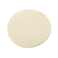 DIY Crafts Backing Pad; Universal Nut; Wool Polishers Polishing Clean Buffing Pad Bonnet for Upholstery Care, Furniture 3/4/5/6/7" inch Self Adhesive (3"inch 1 Set, 3 Pc Felt Pad) - 3"inch 1 Set, 3 Pc Felt Pad