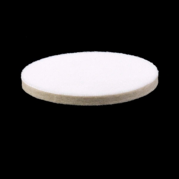 DIY Crafts Backing Pad; Universal Nut; Wool Polishers Polishing Clean Buffing Pad Bonnet for Upholstery Care, Furniture 3/4/5/6/7" inch Self Adhesive (3"inch 1 Set, 3 Pc Felt Pad) - 3"inch 1 Set, 3 Pc Felt Pad
