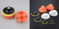 DIY Crafts Pack Of 5 Pcs, 2" inch Kit, Total 5 Pcs, 2" inch Kit For Car Polishing Waxing Buffing Sponge Pads Kit + Sponges Drill Adapter Auto Detailing Car Wash Polish(Pack Of 5 Pcs, 2" inch Kit) - Pack Of 5 Pcs, 2" inch Kit