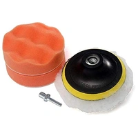 DIY Crafts Pack of 3 Sets, Felt Wool Backer Pad Nut, Car Polishing & Buffing Sponge Wool Felt Pads Kit Electric Drill and Auto Polisher with M10/ (Pack of 3 Sets, Felt Wool Backer Pad Nut) - Pack of 3 Sets, Felt Wool Backer Pad Nut
