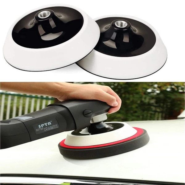 DIY Crafts Pack Of 1 Pc, Soft Backing Pad, 1-6" Inch 25-150mm High RMP For Dust Free Soft/Hard Sanding Pad Sander Backing Pad for Polishing Grindin(Pack Of 1 Pc, Soft Backing Pad) - Pack Of 1 Pc, Soft Backing Pad