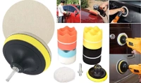DIY Crafts Pack of 4 Sets, Felt Wool Backer Pad Nut, Car Polishing & Buffing Sponge Wool Felt Pads Kit Electric Drill and Auto Polisher with M10/ (Pack of 4 Sets, Felt Wool Backer Pad Nut) - Pack of 4 Sets, Felt Wool Backer Pad Nut