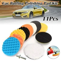 DIY Crafts Pack Of 48 Pcs, 3inch Multi Color Kit, 1"/2"/3"/4"/5/6"/7"inch Felt Pads Waxing Buffing Polishing Sponge Car Polisher Car Polishing Woolen Buffer, Wa(Pack Of 48 Pcs, 3inch Multi Color Kit) - Pack Of 48 Pcs, Multi Color Kit