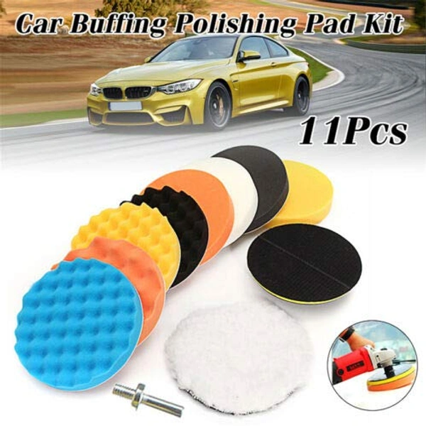 DIY Crafts Pack Of 48 Pcs, 3inch Multi Color Kit, 1"/2"/3"/4"/5/6"/7"inch Felt Pads Waxing Buffing Polishing Sponge Car Polisher Car Polishing Woolen Buffer, Wa(Pack Of 48 Pcs, 3inch Multi Color Kit) - Pack Of 48 Pcs, Multi Color Kit