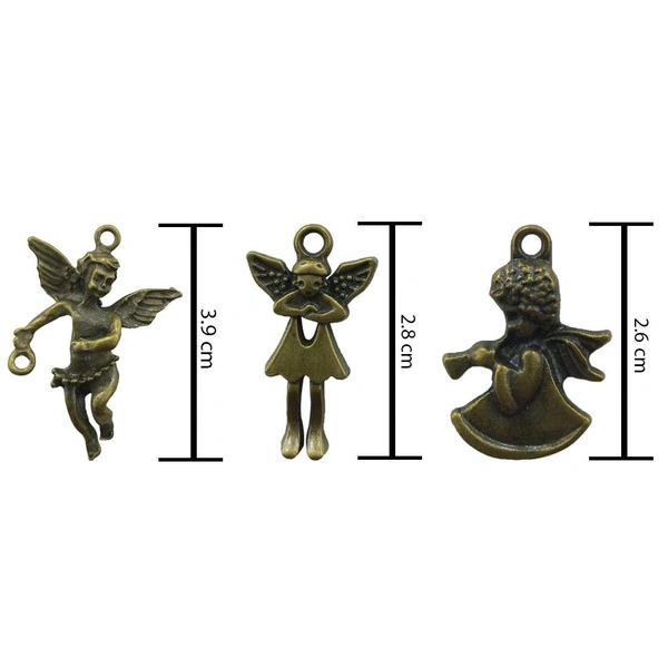 DIY Crafts Pack of 5 Pcs, Brass, Laxury keychain Brass color (S (Pack of 5 Pcs, Brass) - Pack of 5 Pcs, Brass