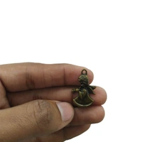 DIY Crafts Pack of 5 Pcs, Brass, Laxury keychain Brass color (S (Pack of 5 Pcs, Brass) - Pack of 5 Pcs, Brass