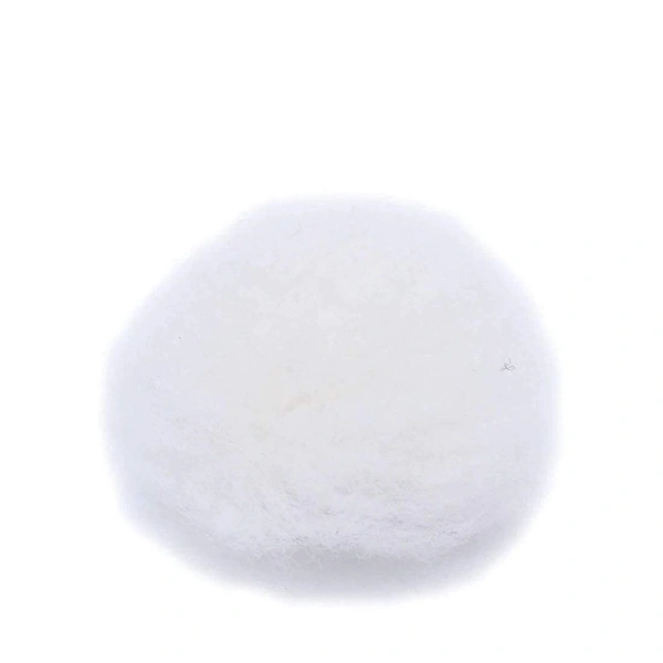 DIY Crafts Pack Of 1 Pc, White Silver, 25mm 1" inch Wool Felt Polishing Disc with 2.3 3mm Hook and Loop Backing Pad Grinding Accessories For Dremel Woodwor(Pack Of 1 Pc, White Silver) - Pack Of 1 Pc, White Silver