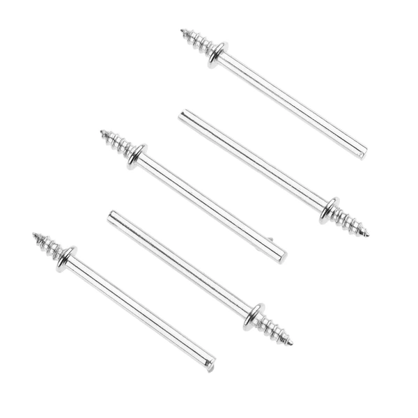 DIY Crafts Pack Of 50 Pcs, Mettalic Silve, Multi, 2.35mm Shank Polishing Wheel Mandrels Cutting Cut-Off Wheel Holder Push-Pull Knobs Rod for Dremel Rota(Pack Of 50 Pcs, Mettalic Silve, Multi) - Pack Of 50 Pcs, Mettalic Silve, Multi