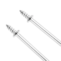 DIY Crafts Pack Of 50 Pcs, Mettalic Silve, Multi, 2.35mm Shank Polishing Wheel Mandrels Cutting Cut-Off Wheel Holder Push-Pull Knobs Rod for Dremel Rota(Pack Of 50 Pcs, Mettalic Silve, Multi) - Pack Of 50 Pcs, Mettalic Silve, Multi
