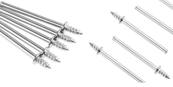 DIY Crafts Pack Of 50 Pcs, Mettalic Silve, Multi, 2.35mm Shank Polishing Wheel Mandrels Cutting Cut-Off Wheel Holder Push-Pull Knobs Rod for Dremel Rota(Pack Of 50 Pcs, Mettalic Silve, Multi) - Pack Of 50 Pcs, Mettalic Silve, Multi