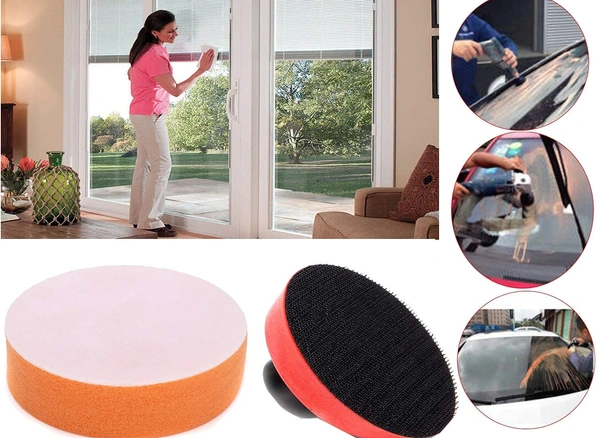 DIY Crafts Pack of 29 Pcs Polishing Pad Kit 1x, Multi Colour, 29Pcs Polishing Pad Kit With M14 Thread Back Pad & Adapter Sponge Wool(Pack of 29 Pcs Polishing Pad Kit 1x, Multi Colour) - Pack of 29 Pcs Polishing Pad Kit 1x, Multi Colour