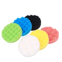 DIY Crafts Pack Of 6"inch Kit, Multi, 3"/4"/6"/7"inch 76/100/152/180mm 6 Pcs Car Buffing Polishing Waxing Sponge + Felt Pad Kits Drill Adapter Cleaning Kit Electric Dril(Pack Of 6"inch Kit, Multi) - Pack Of 6"inch Kit, Multi