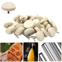 DIY Crafts Pack Of 90 Pcs, Soft Wool Polishing Buffing Wheel Kit, Soft Wool Polishi(Pack Of 90 Pcs, Soft Wool Polishing Buffing Wheel Kit) - Pack Of 90 Pcs, Soft Wool Polishing Buffing Wheel Kit