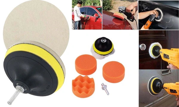 DIY Crafts Pack of 2 Sets, Felt Wool Backer Pad Nut, Car Polishing & Buffing Sponge Wool Felt Pads Kit Electric Drill and Auto Polisher with M10/(Pack of 2 Sets, Felt Wool Backer Pad Nut) - Pack of 2 Sets, Felt Wool Backer Pad Nut