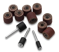 DIY Crafts Sanding Bands Drums Sleeves W/Sanding Drum Mandrel for Dremel Rotary Tool (Design No # 6, Pack of 51 Pcs) - Design No # 6, Pack of 51 Pcs