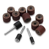 DIY Crafts Sanding Bands Drums Sleeves W/Sanding Drum Mandrel for Dremel Rotary Tool (Design No # 3, Pack of 51 Pcs) - Design No # 3, Pack of 51 Pcs