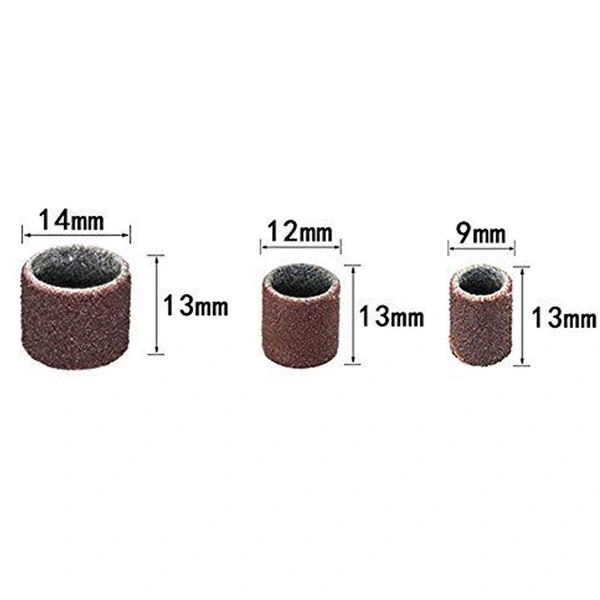 DIY Crafts Sanding Bands Drums Sleeves W/Sanding Drum Mandrel for Dremel Rotary Tool (Design No # 3, Pack of 51 Pcs) - Design No # 3, Pack of 51 Pcs