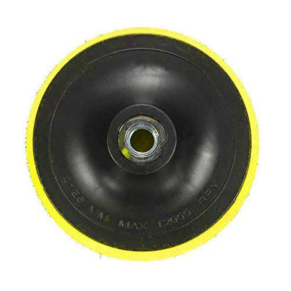 DIY Crafts Self Adhesive 1''inch - 7'' inch Backer Pad Polishing Buffing Plate Rubber + M 10/14 Drill Thread Kit Set (3'' inch Kit, Backer Pad + Universal Drill Nut) - 3'' inch Kit, Backer Pad + Universal Drill Nut