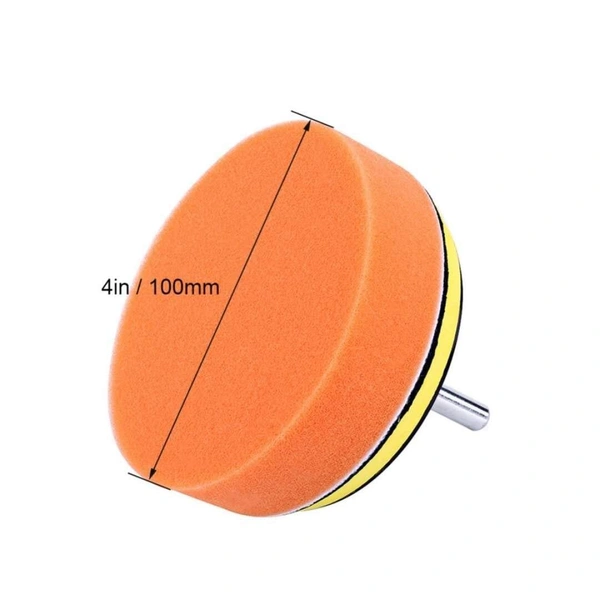 DIY Crafts Wax Car Polishing Buffing Pad Wool Pad Kit and Felt Pads with Universal Drill Adapter; Multicolour (6 Pcs 1 Set, 6" inch Set) - 6 Pcs 1 Set, 6" inch Set