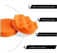 DIY Crafts Wax Car Polishing Buffing Pad Wool Pad Kit and Felt Pads with Universal Drill Adapter; Multicolour (6 Pcs 1 Set, 6" inch Set) - 6 Pcs 1 Set, 6" inch Set