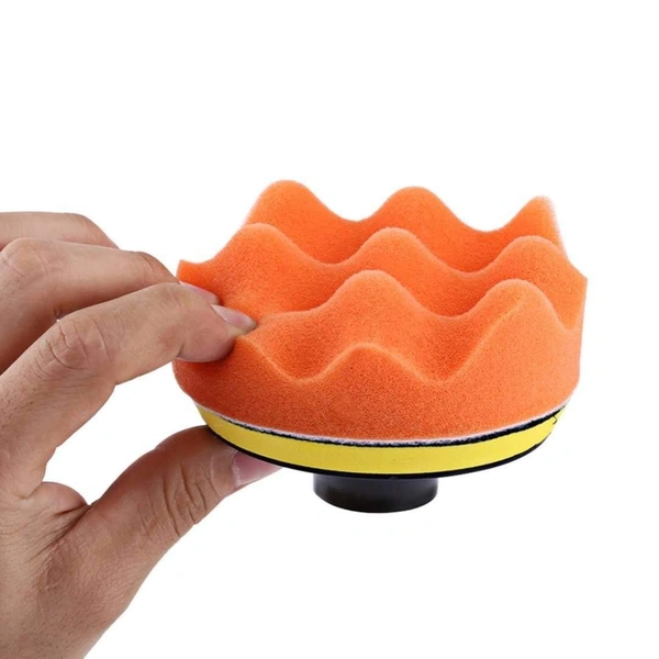 DIY Crafts Wax Car Polishing Buffing Pad Wool Pad Kit and Felt Pads with Universal Drill Adapter; Multicolour (6 Pcs 1 Set, 6" inch Set) - 6 Pcs 1 Set, 6" inch Set
