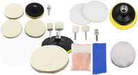 DIY Crafts Windshield Repair Glass Cerium Oxide Polishing Scratch Remove 8 Pcs Car Windscreen Polishing Practical Auto Windows Scratch Remover Home Office Glass 70% Recovery Polishing Kit (1000 Grm, Light Pink) - 1000 Grm, Light Pink