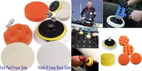 DIY Crafts with 5X Felt 5X Fur 5X Backer Pads, 1" inch Kit, 6-11x Gross Polishing Buffing Pad Kit Drill Nut Polishing Foam Buffing Compound Auto Poli (with 5X Felt 5X Fur 5X Backer Pads, 1" inch Kit) - with 5X Felt 5X Fur 5X Backer Pads, 1" inch Kit