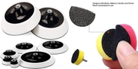DIY Crafts 22x Mini Buffing Polishing Detail Polisher Pads On Rotary Tools,Cordless Drill, Polisher Tool for Tight Area Detailing Polishing Waxing Sealing Glaze (with 2xFelt 2X Fur Pad, 2" inch Kit) - With 2xFelt 2x Fur Pad, 2"inch Kit