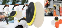 DIY Crafts With 4x Desnsity Felts Pad, 1"inch Kit, 8-13 Pcs Gross Polishing Buffing Pad Kit Polisher Universal Adapter Car Polish Sponge Wheel Wash Cleanin (With 4x Desnsity Felts Pad, 1"inch Kit) - With 4x Desnsity Felts Pad, 1"inch Kit