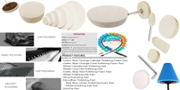 DIY Crafts With 4x Felt 4x Fur 4x Backer Pad, 4"inch, 15x Mini 1-3"inch Cones - Choice 1-7"inch Wool Polishing Wheel Point Mandrel Tight Area Detailing Wa(With 4x Felt 4x Fur 4x Backer Pad, 4"inch) - With 4x Felt 4x Fur 4x Backer Pad, 4"inch