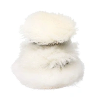 DIY Crafts With 4X Fur 4X Felt Pads, 2" inch Kit, 9-15x Polishes Set 1/2/3" Drill Buffing Buffer Pad Polishing Pad Mix Size Kit, M14 Backing Pad Adapter Power (With 4X Fur 4X Felt Pads, 2" inch Kit) - With 4X Fur 4X Felt Pads, 2" inch Kit