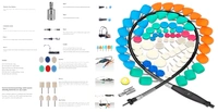 DIY Crafts With 8X Fur Pad, 3" inch Felt Pad, 65-70 Pcs Buffing Wool Felt Polishing Buffing Wheel Kit for Drill Woolen Wax Pad Hook Plate Drill Nut Car Bo (With 8X Fur Pad, 3" inch Felt Pad) - With 8X Fur Pad, 3" inch Felt Pad