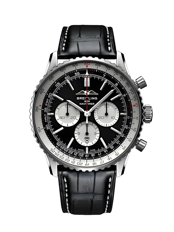 BREITLING_ AB0137211B1P1 Navitimer B01 Chronograph 46 Watch For Men