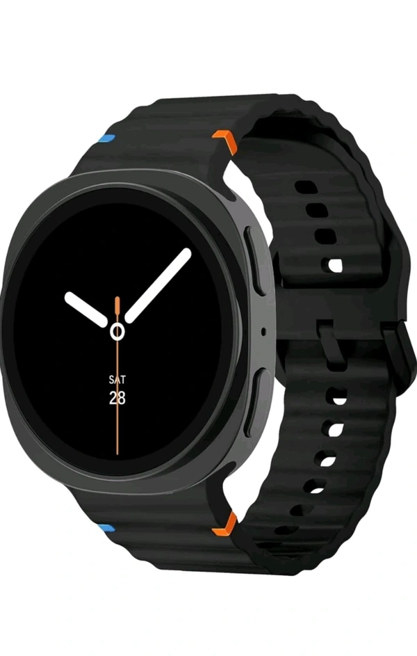 SAMSUNG_ Galaxy Watch8 Unisex  BT+ GPS + Voice Assistant Smartwatch (44mm Super AMOLED 1.73" Display, Sport Strap)

