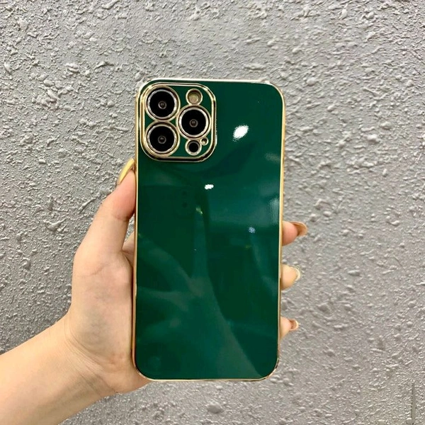 6D Chrome Hard Protection Case For Infinix - Infinix Hot 10s