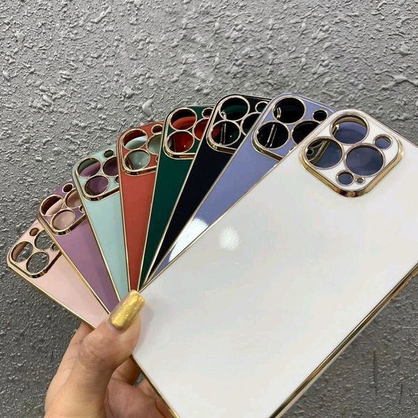6D Chrome Hard Protection Case For Infinix - Infinix Hot 10s - Infinix Note 12 Pro